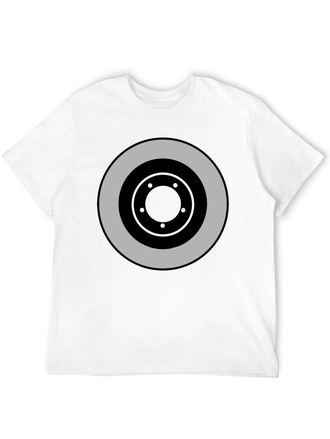 Target Graphic Black T-Shirt: Bold Style