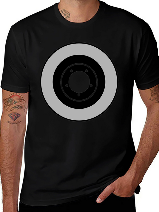 Target Graphic Black T-Shirt: Bold Style