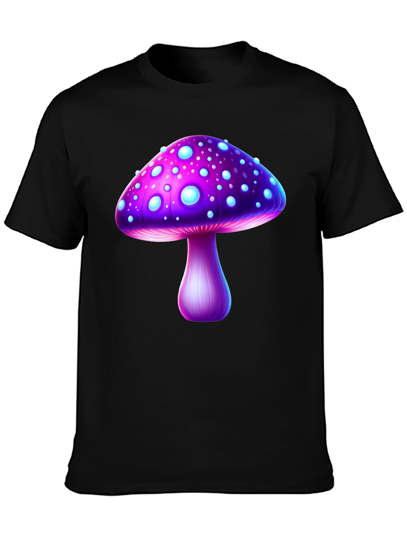 Mushroom Graphic T-Shirt - Unique Fantasy Design