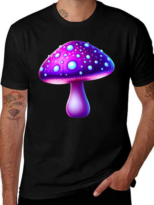 Mushroom Graphic T-Shirt - Unique Fantasy Design