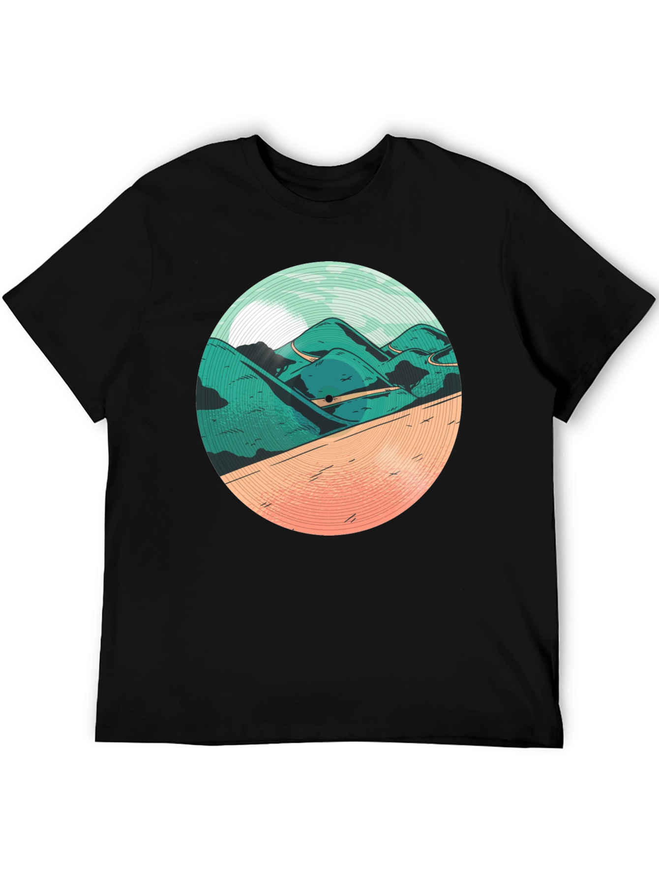 Mountain Vinyl Graphic Tee