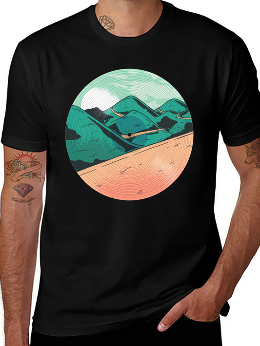 Mountain Vinyl Graphic Tee