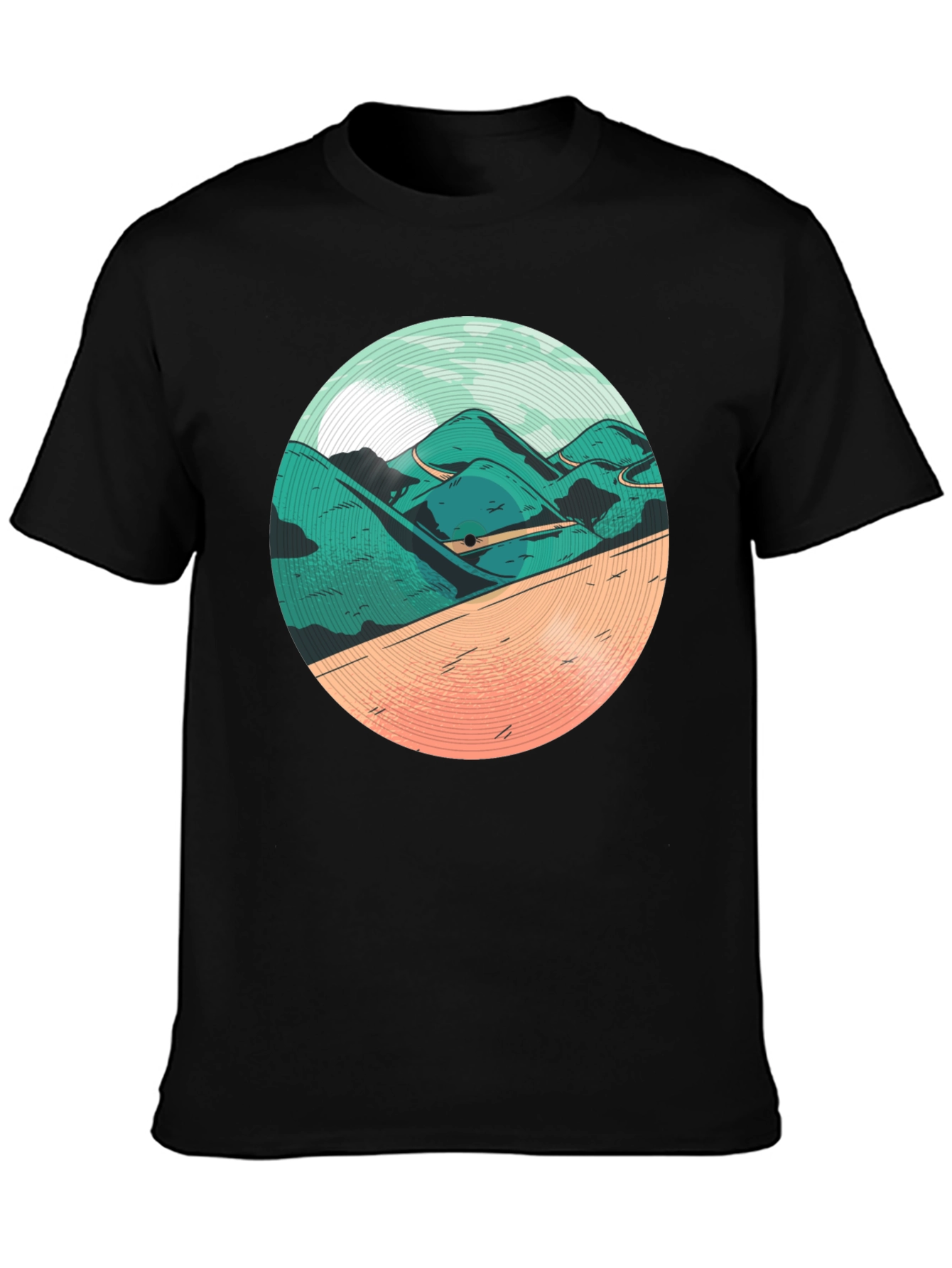 Mountain Vinyl Graphic Tee