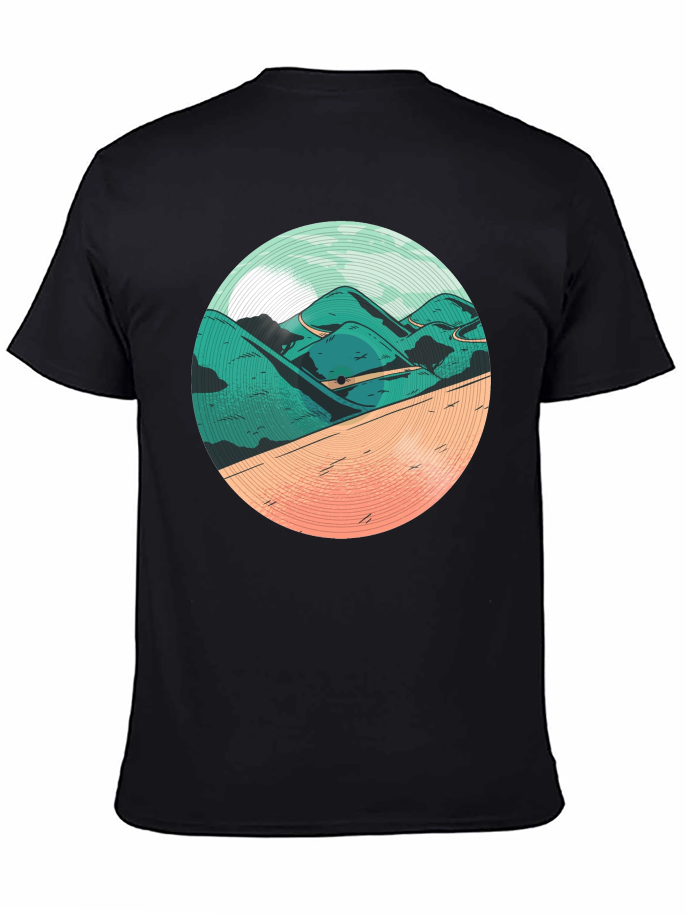 Mountain Vinyl Graphic Tee
