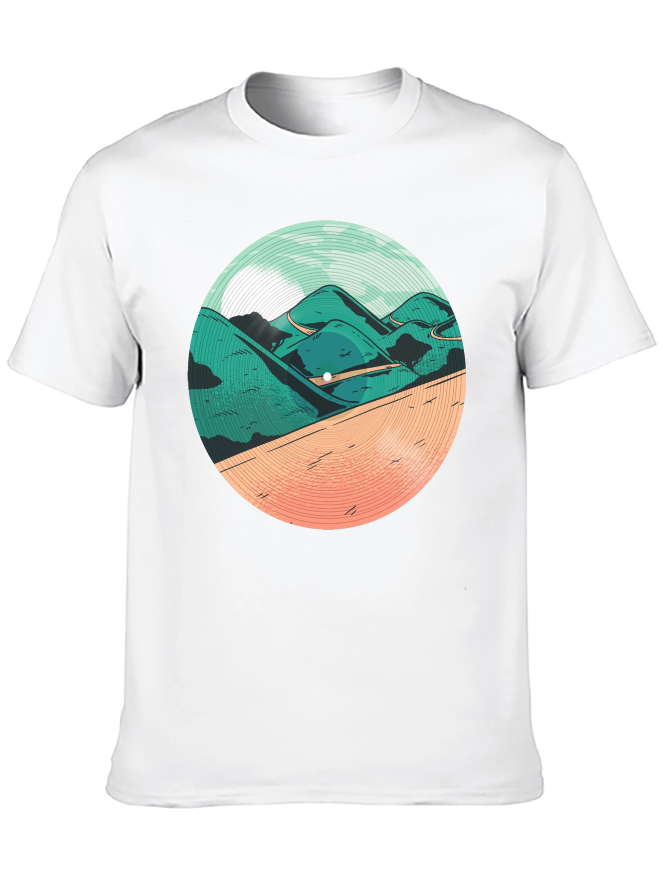 Mountain Vinyl Graphic Tee