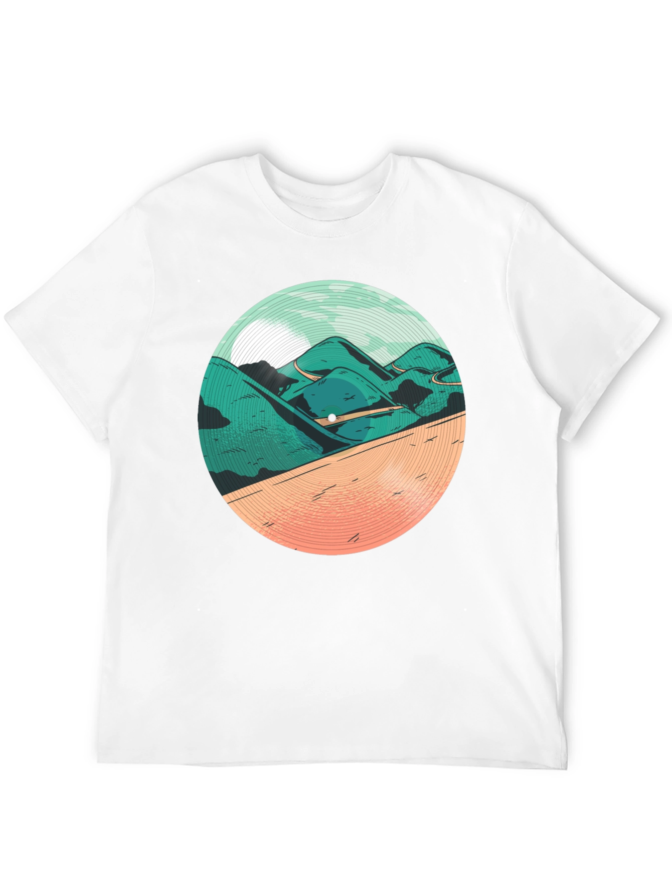 Mountain Vinyl Graphic Tee