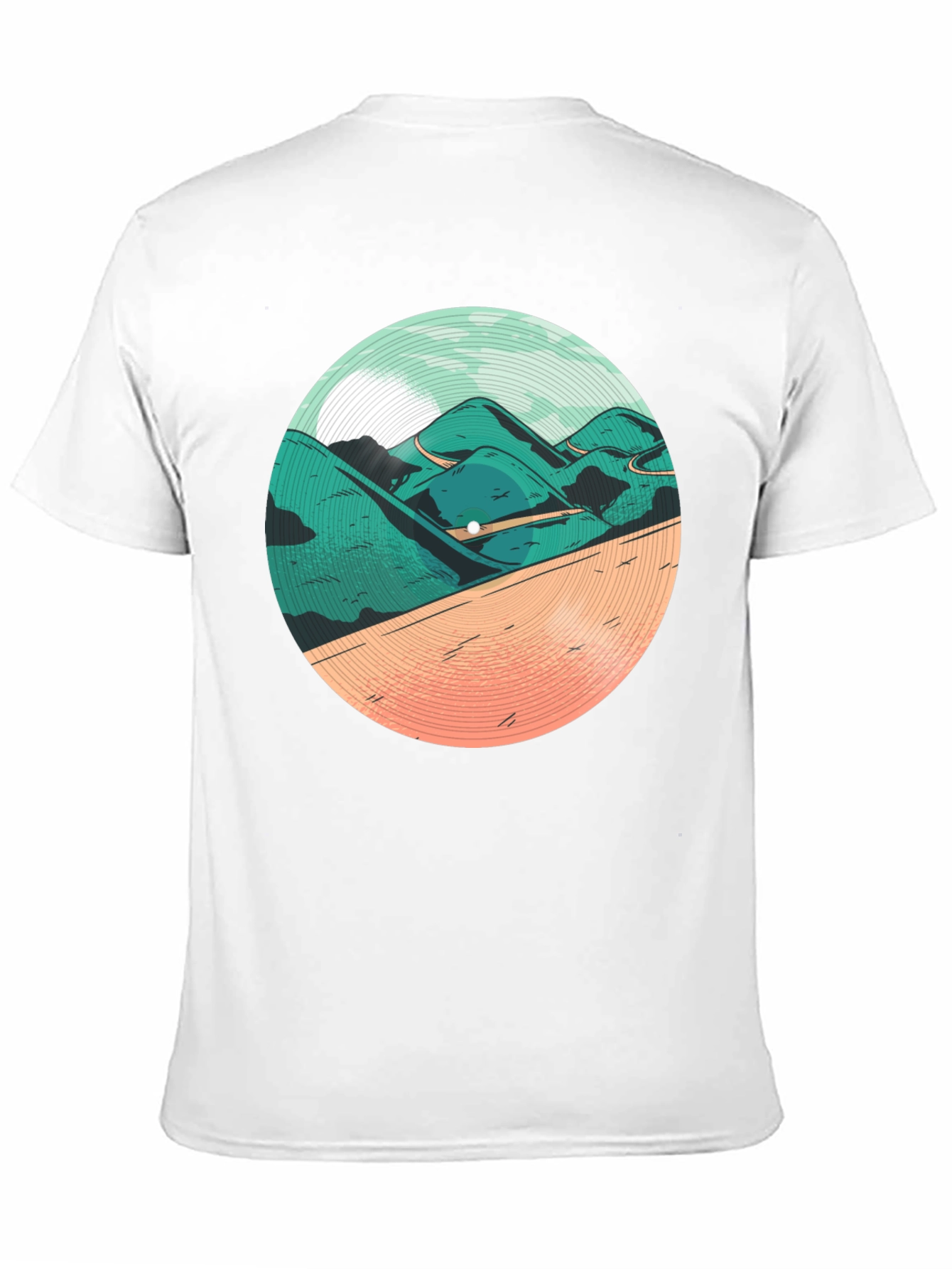 Mountain Vinyl Graphic Tee