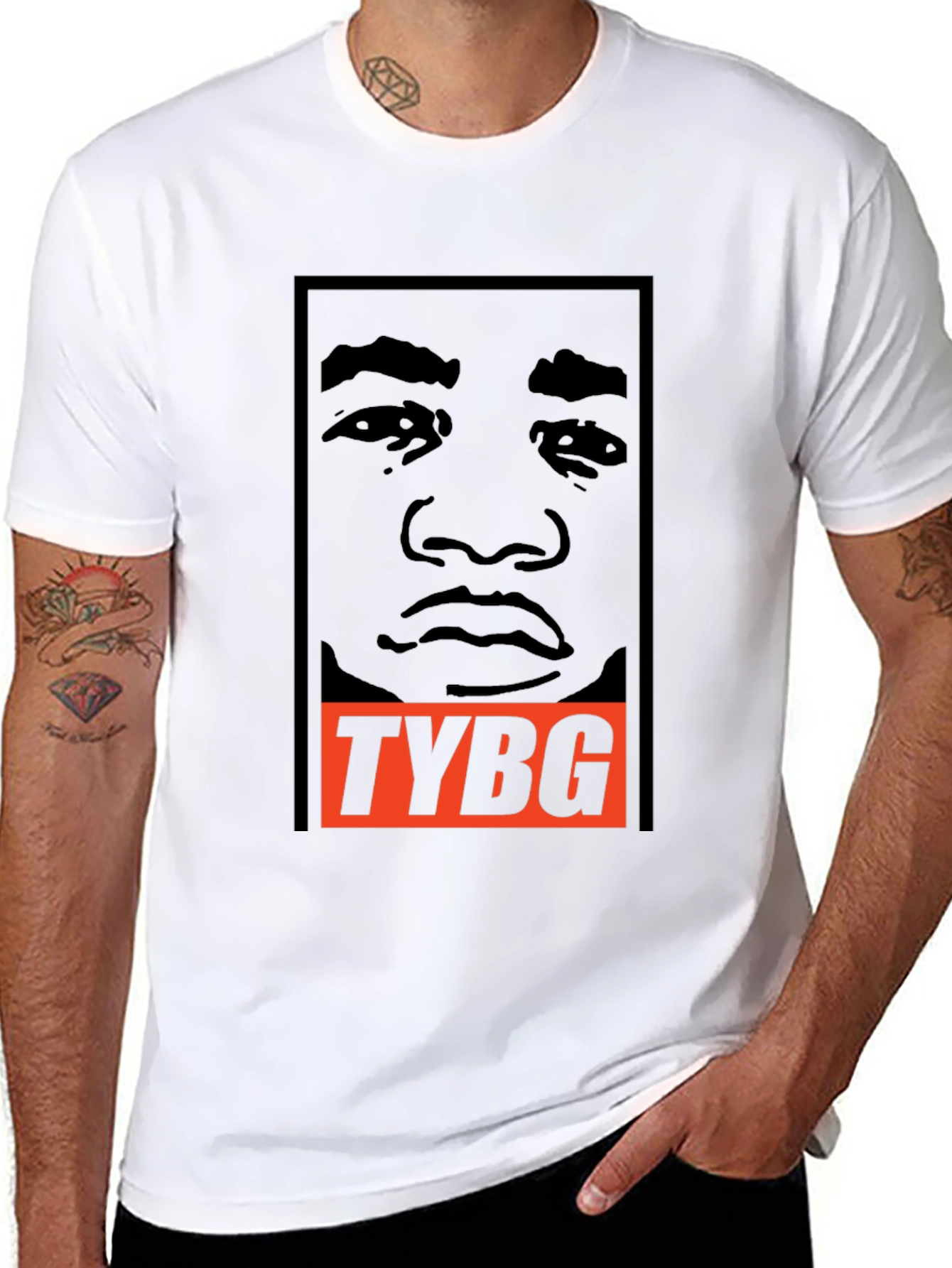 TYBG Graphic Tee - Stylish Black T-Shirt
