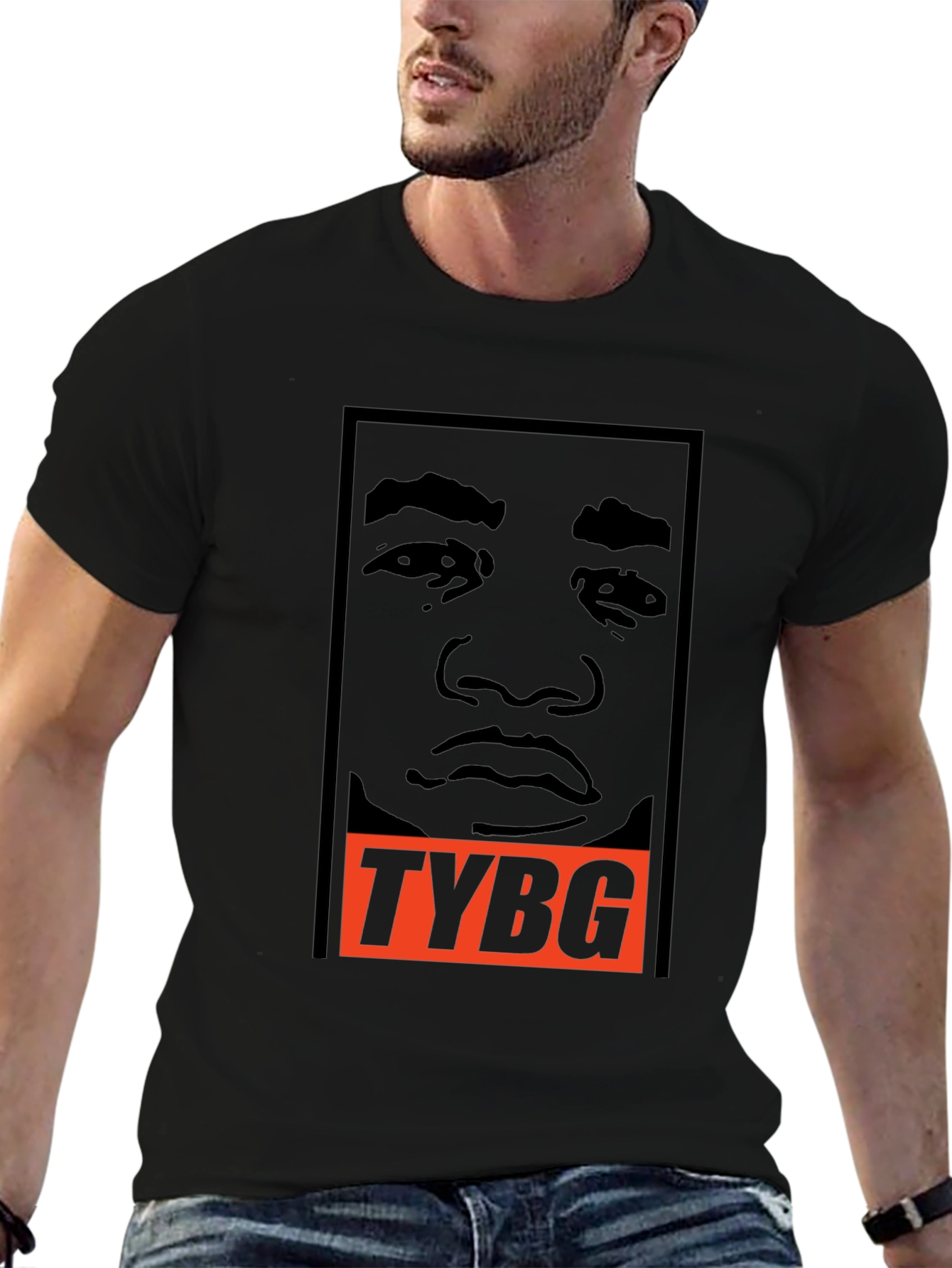 TYBG Graphic Tee - Stylish Black T-Shirt
