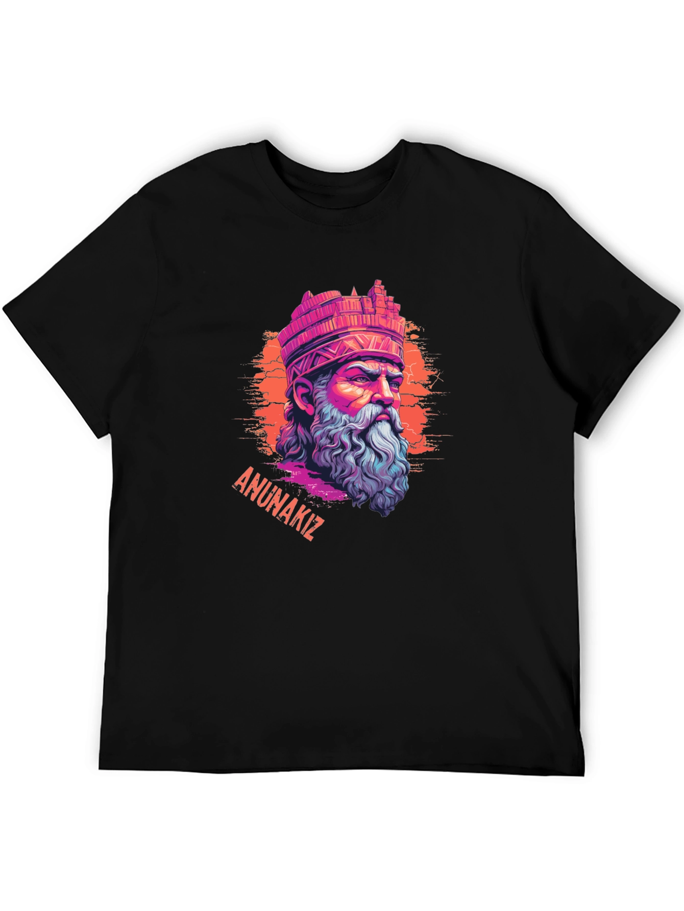 Anunnakiz Graphic Tee - Sumerian God Design T-Shirt