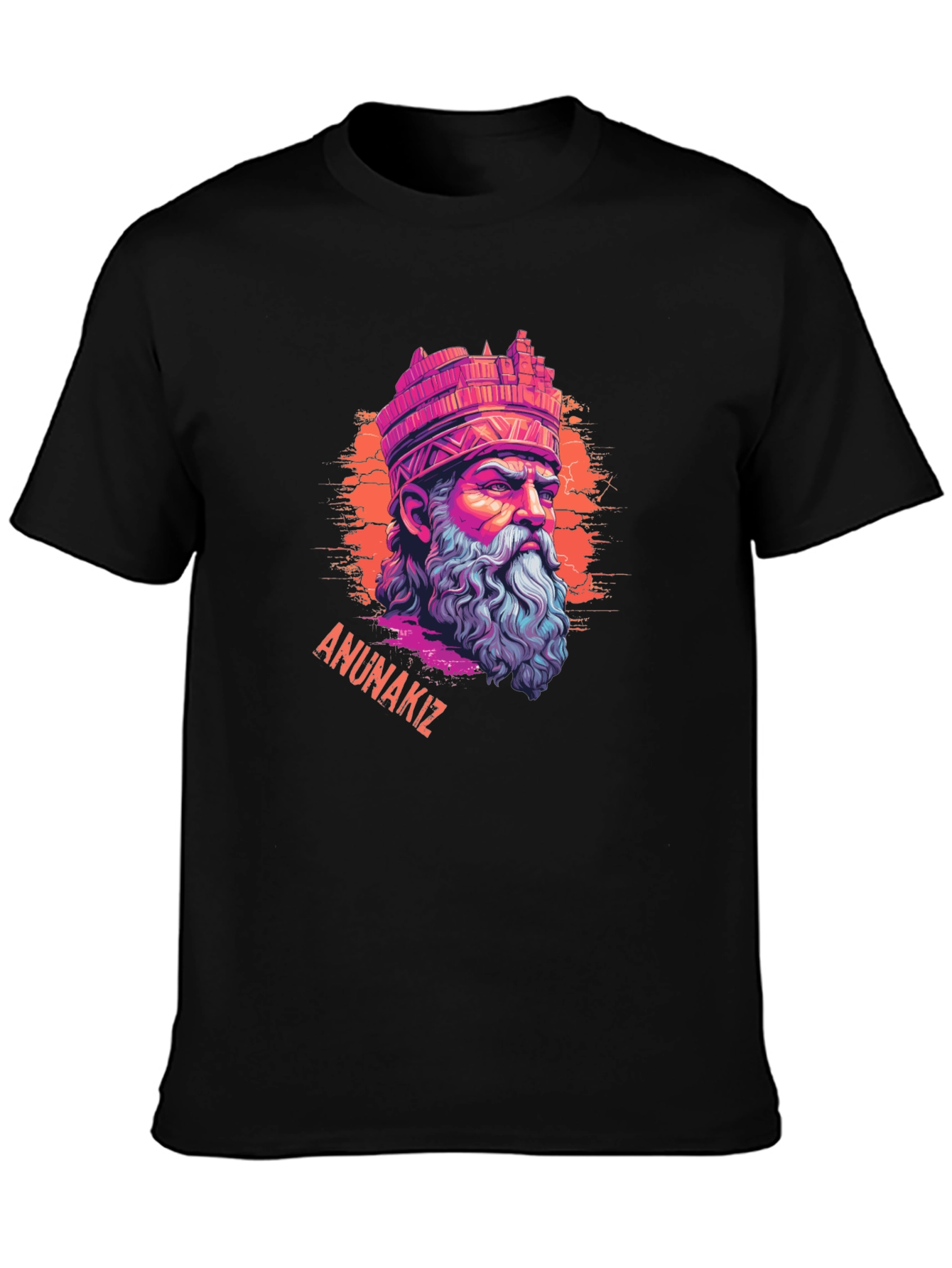 Anunnakiz Graphic Tee - Sumerian God Design T-Shirt