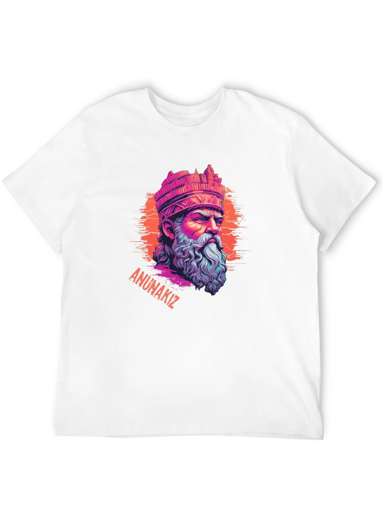 Anunnakiz Graphic Tee - Sumerian God Design T-Shirt