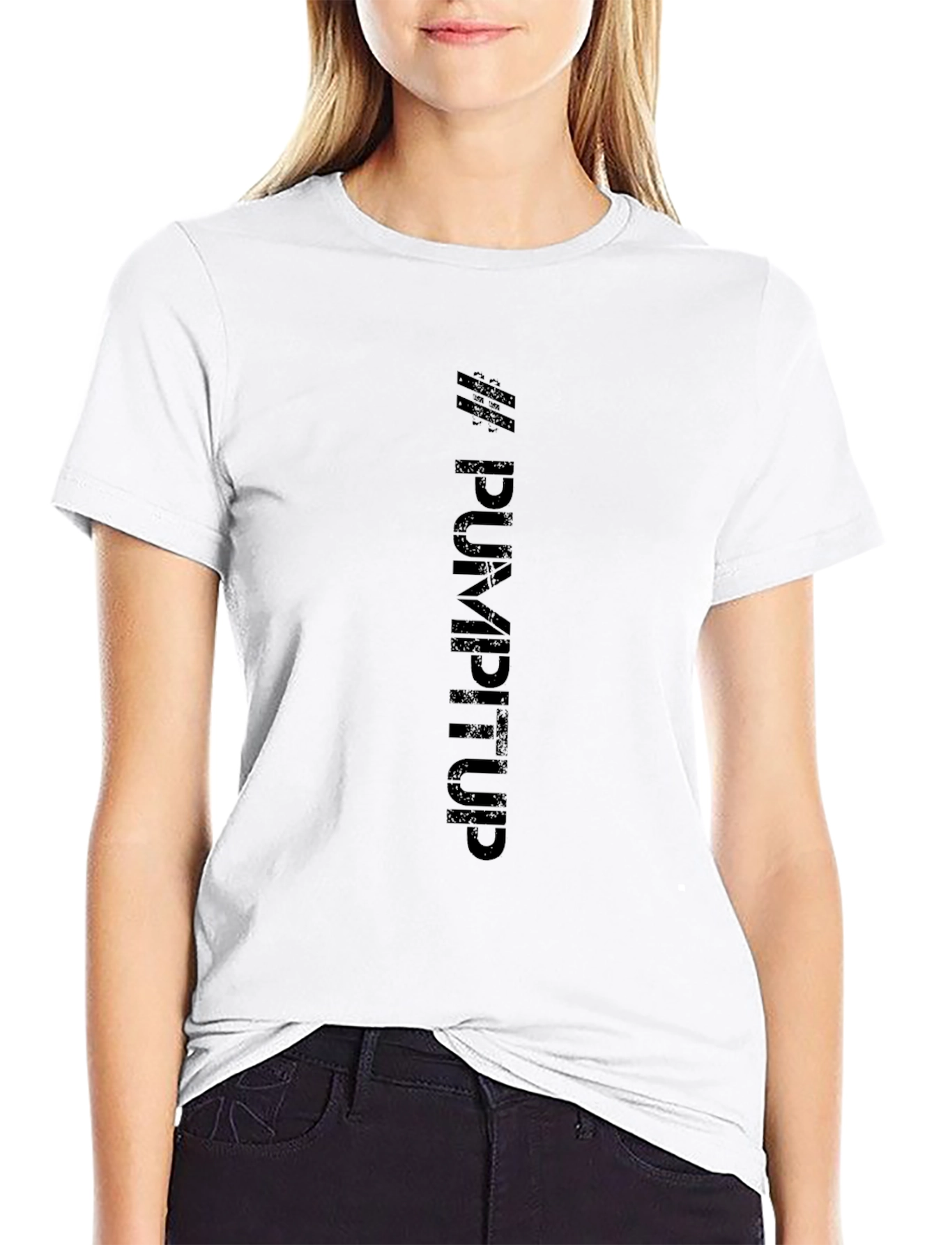 Pump It Up Black T-Shirt