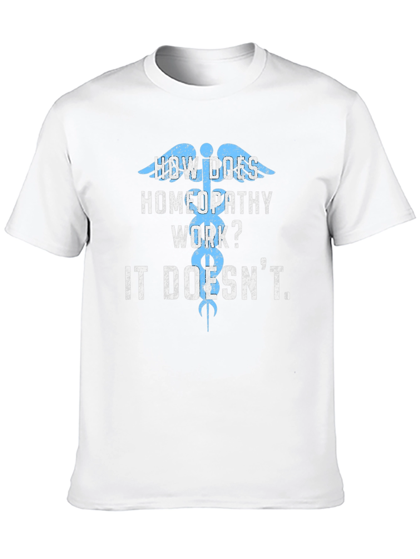 Homeopathy Humor T-Shirt - Funny Science Skeptic Tee