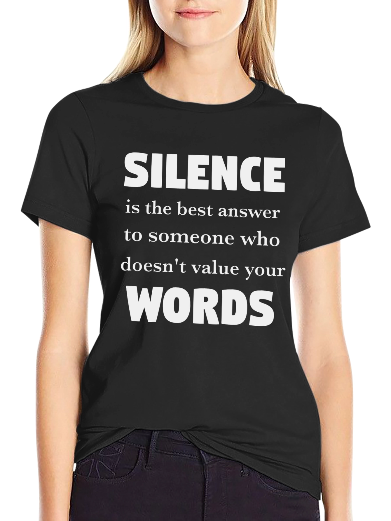 Silence is the Best Answer T-Shirt