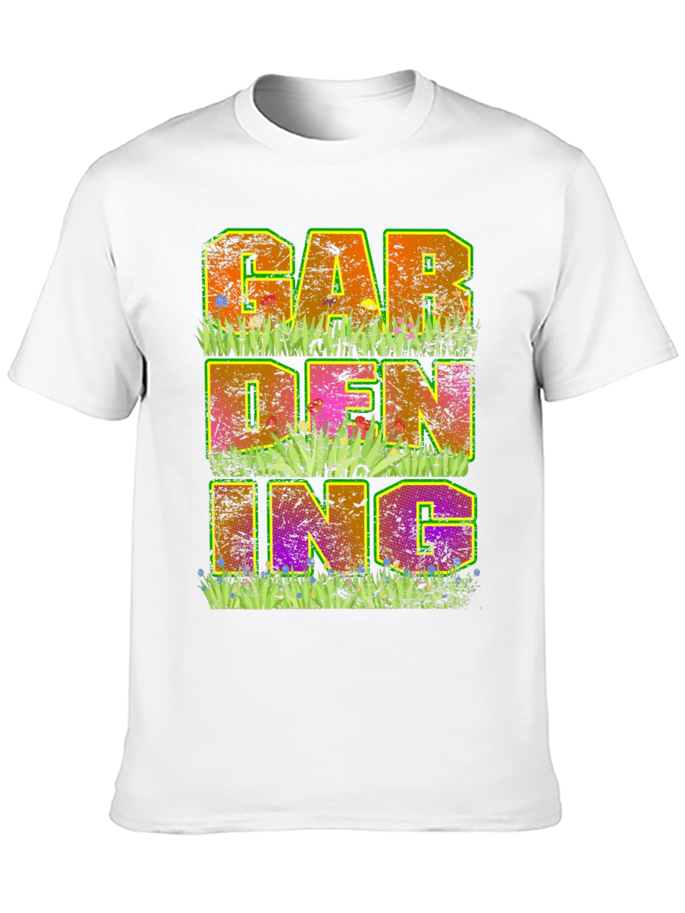 Gardening Graphic T-Shirt - Mens Black Tee