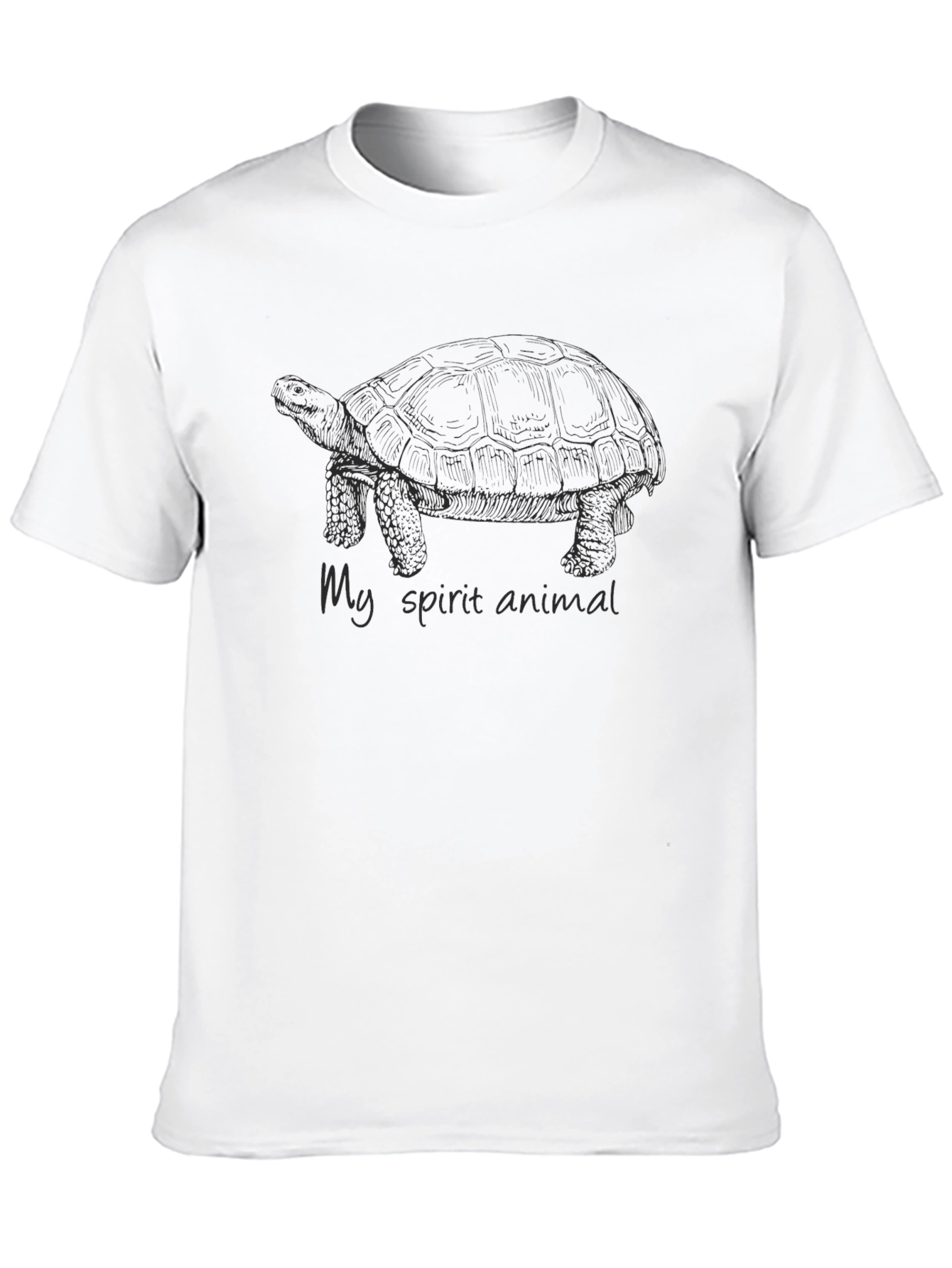My Spirit Animal Turtle T-Shirt - Black
