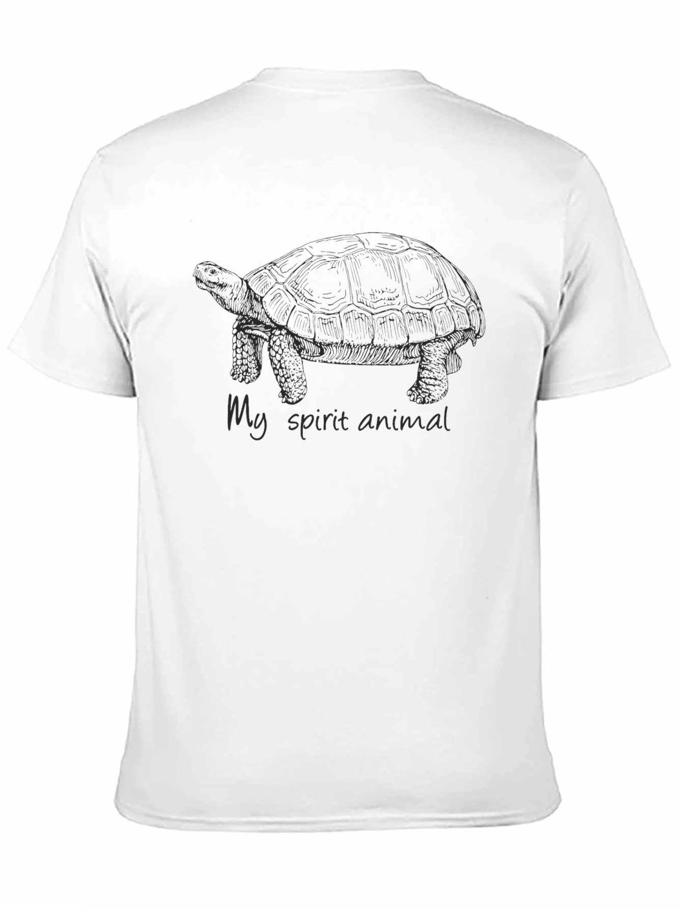 My Spirit Animal Turtle T-Shirt - Black