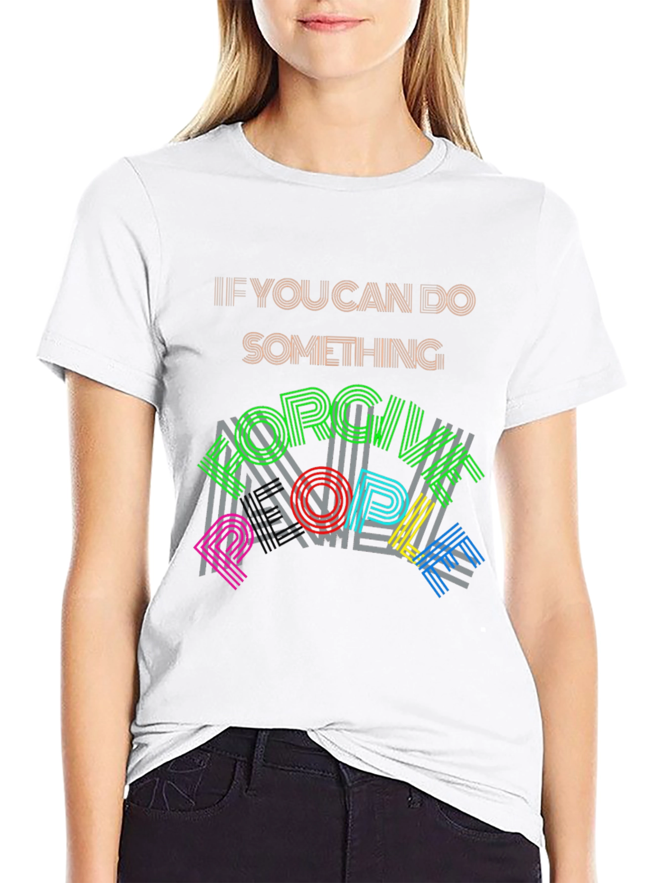 Unique Graphic Tee - If You Can Do Something...