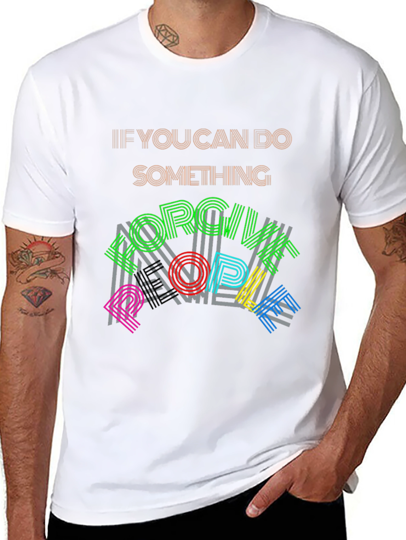 Unique Graphic Tee - If You Can Do Something...