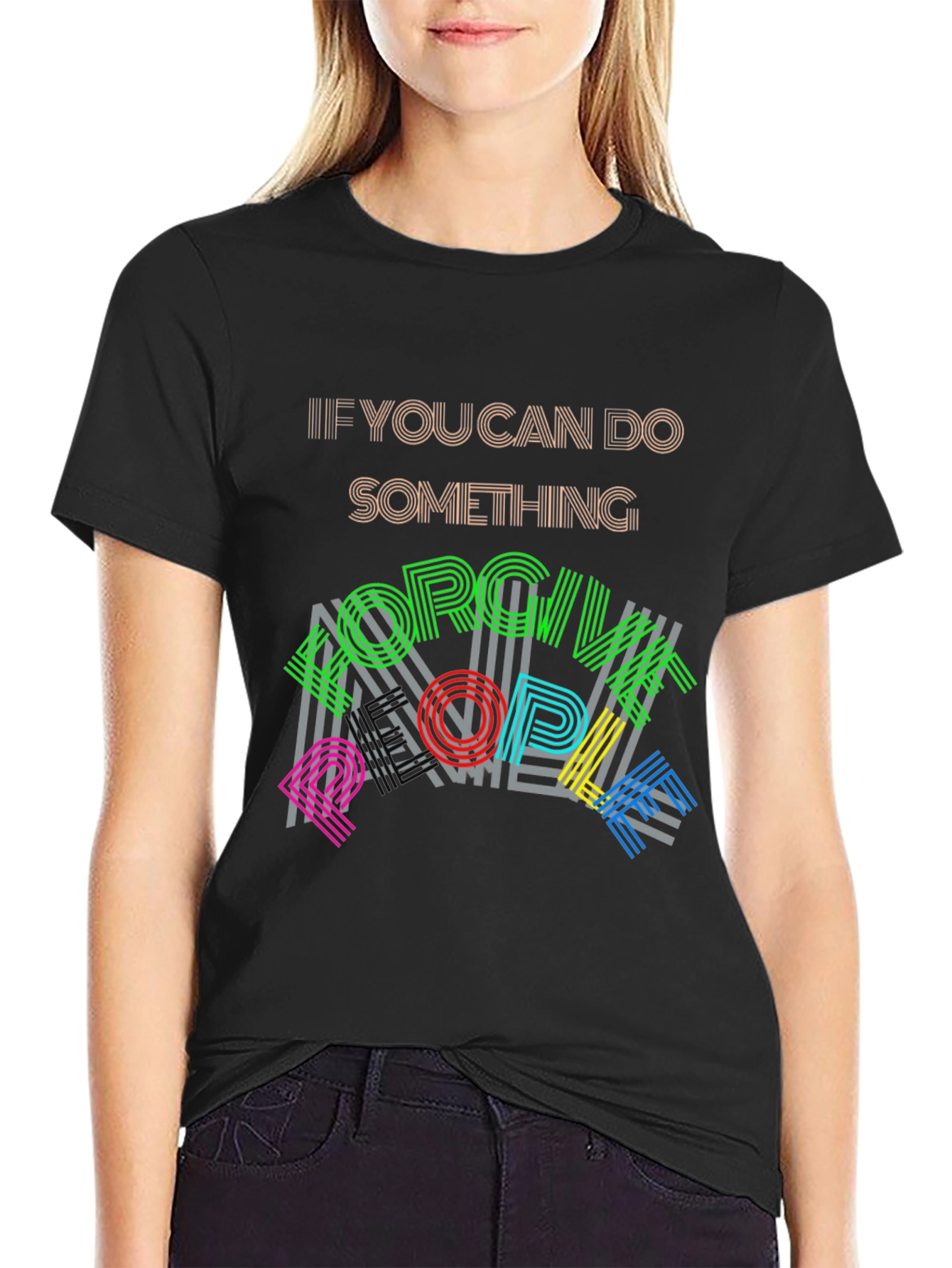 Unique Graphic Tee - If You Can Do Something...