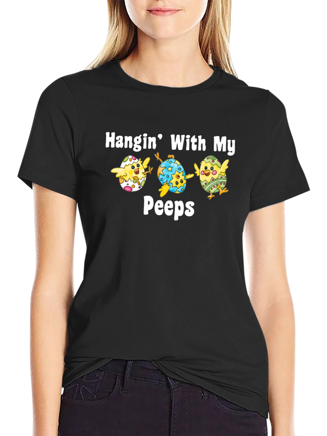 Hanging With My Peeps Easter T-Shirt