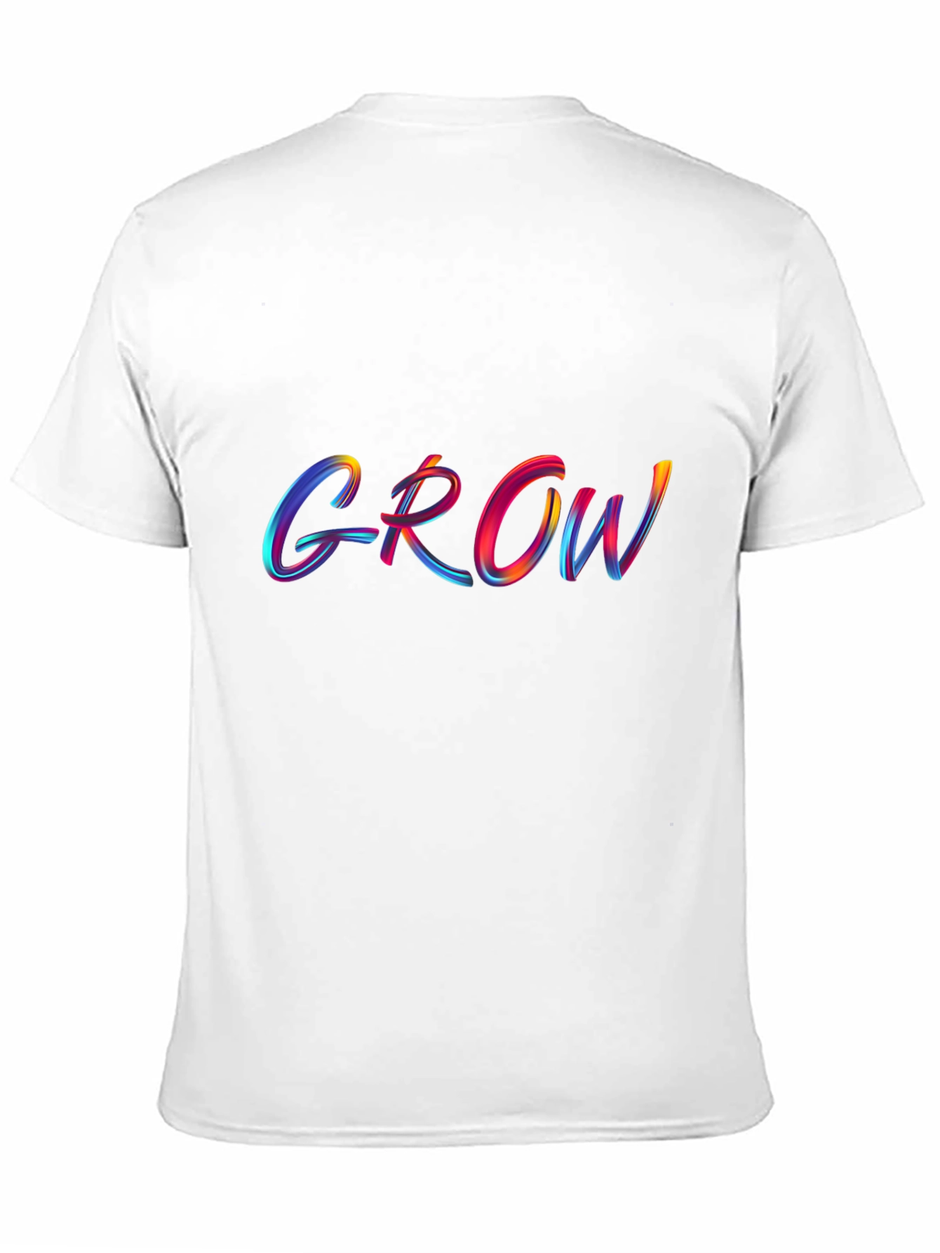Grow T-Shirt - Black Cotton Tee