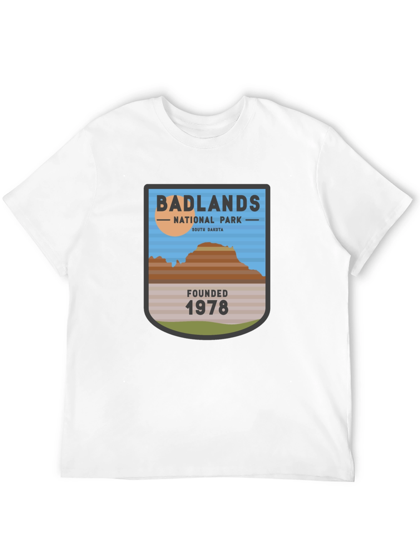 Badlands National Park Graphic T-Shirt