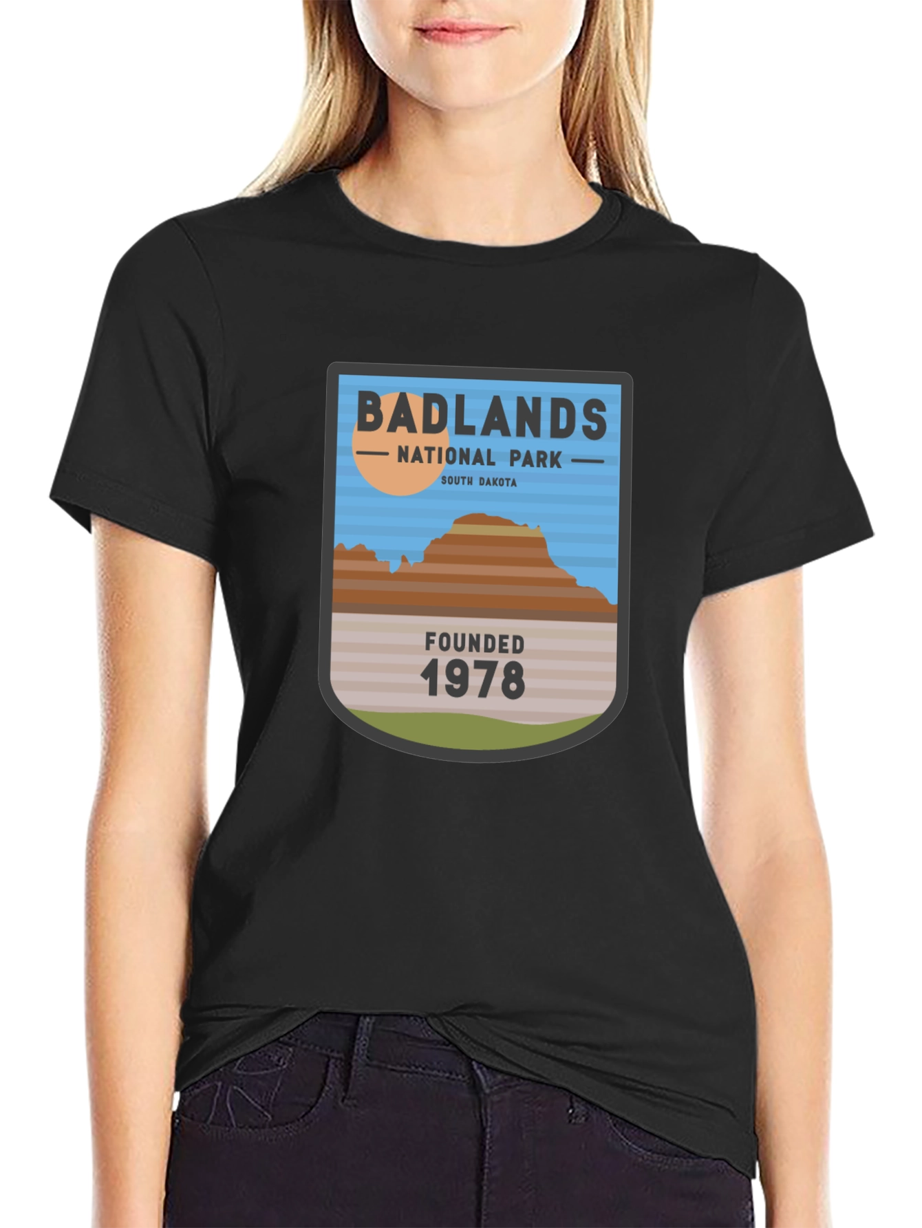 Badlands National Park Graphic T-Shirt