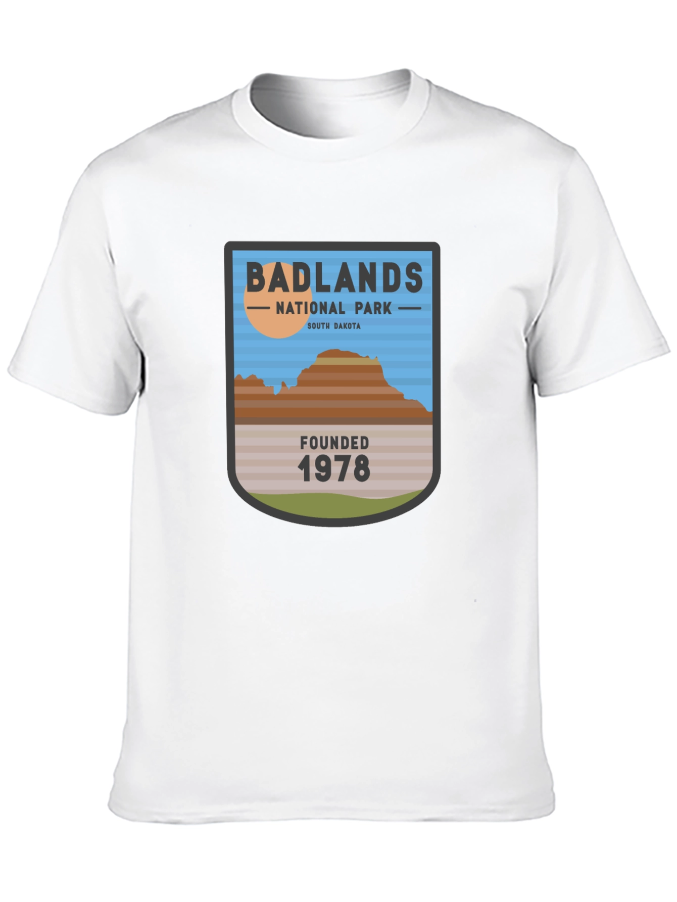 Badlands National Park Graphic T-Shirt