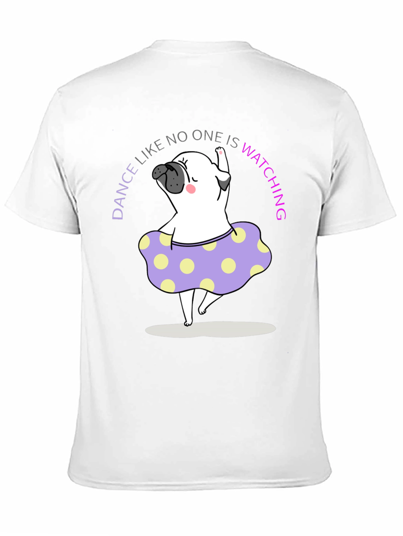 Dancing Pug T-Shirt | Funny Pug Lover Tee | Cute Dog Graphic Shirt | Dog Lover Gift | Free Shipping $50+
