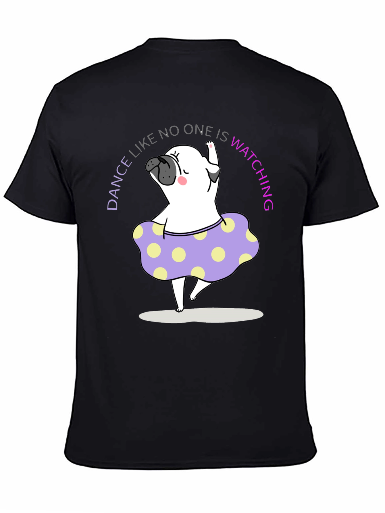 Dancing Pug T-Shirt | Funny Pug Lover Tee | Cute Dog Graphic Shirt | Dog Lover Gift | Free Shipping $50+
