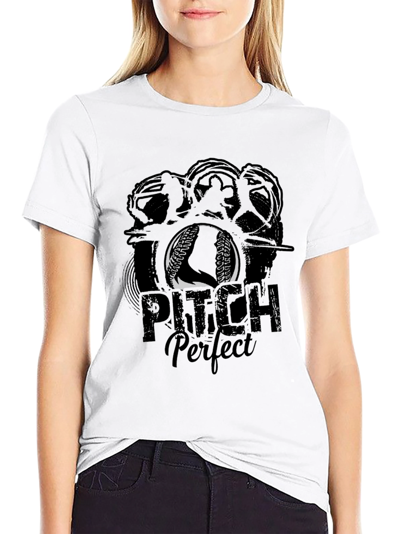 Pitch Perfect Baseball T-Shirt
