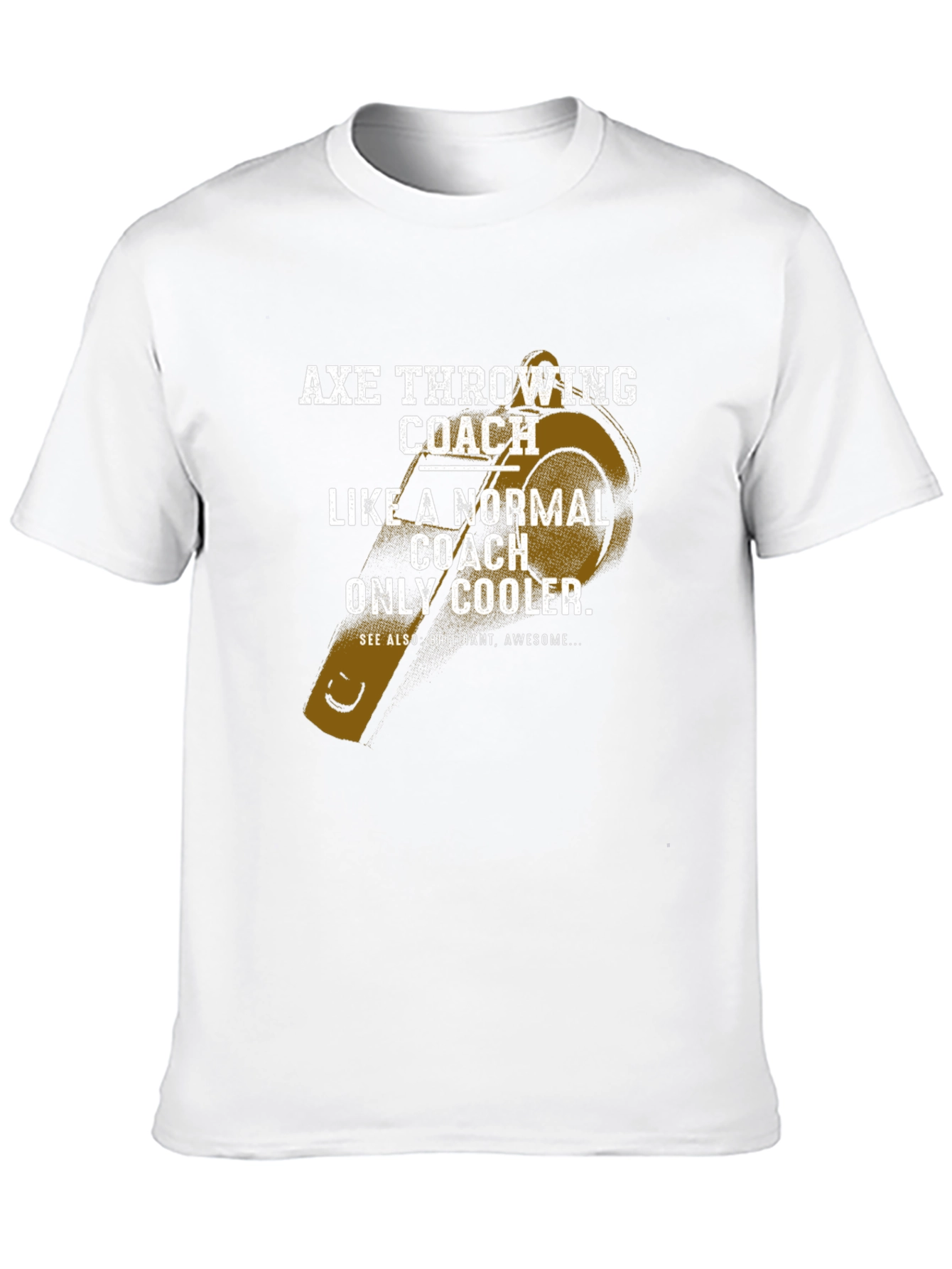 Axe Throwing Coach T-Shirt - Cool & Unique Tee