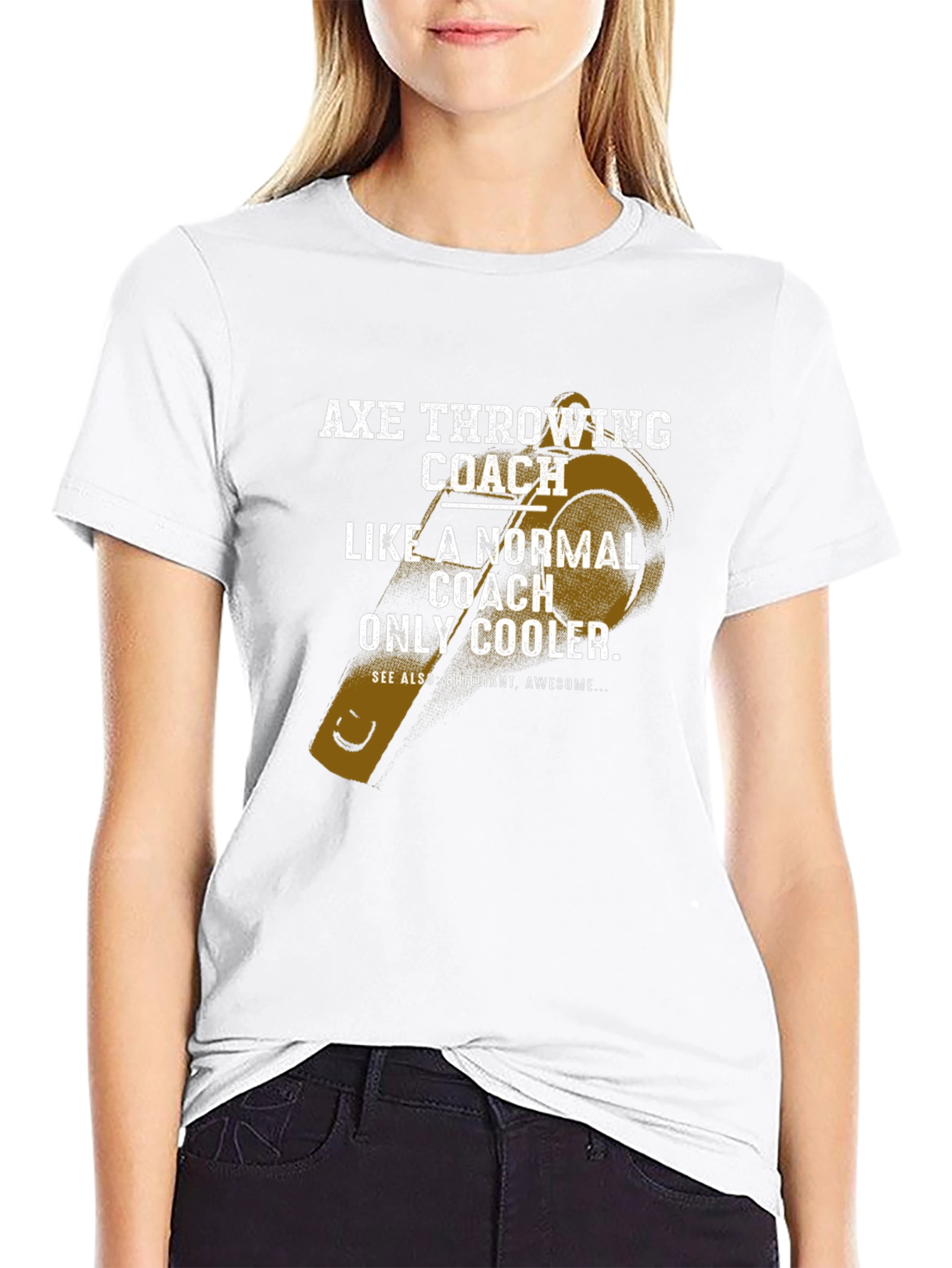Axe Throwing Coach T-Shirt - Cool & Unique Tee