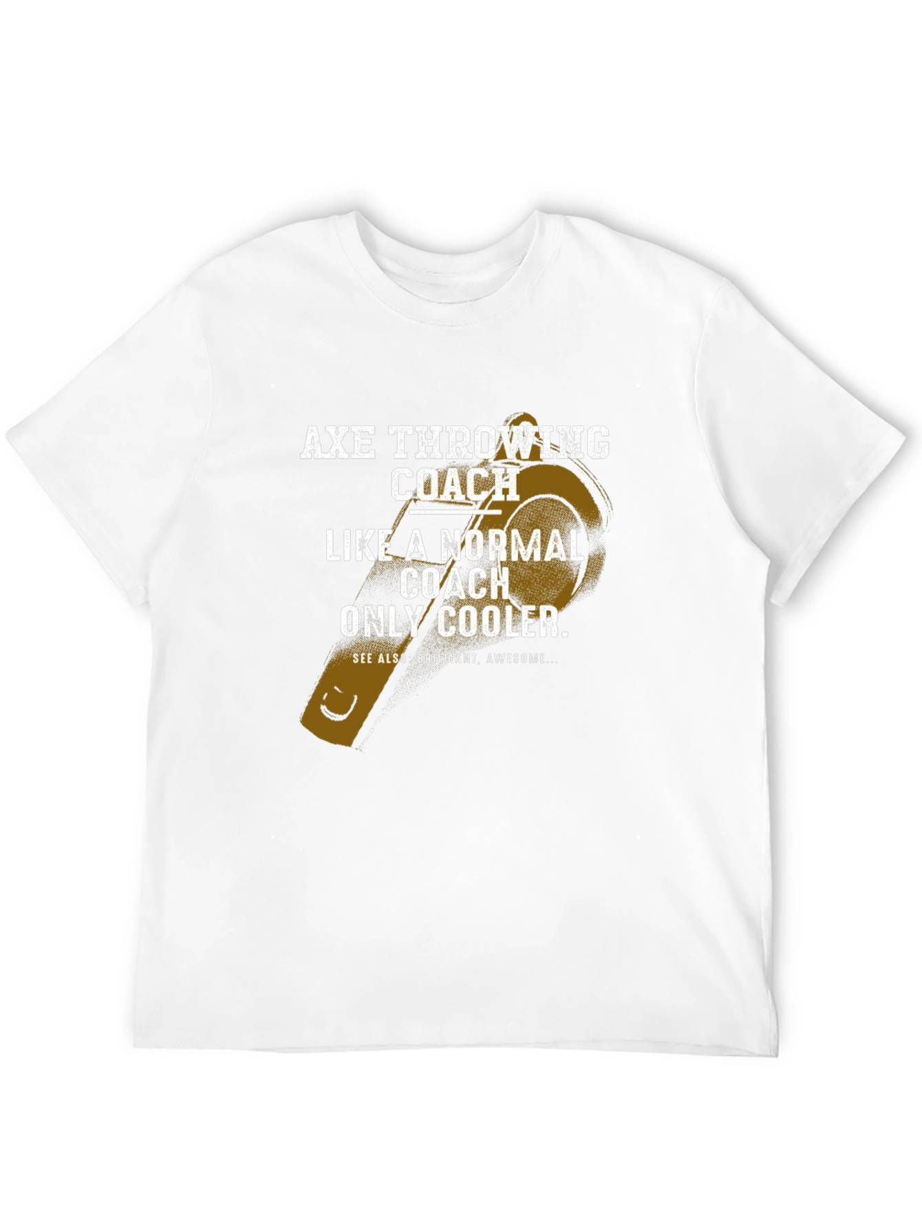 Axe Throwing Coach T-Shirt - Cool & Unique Tee