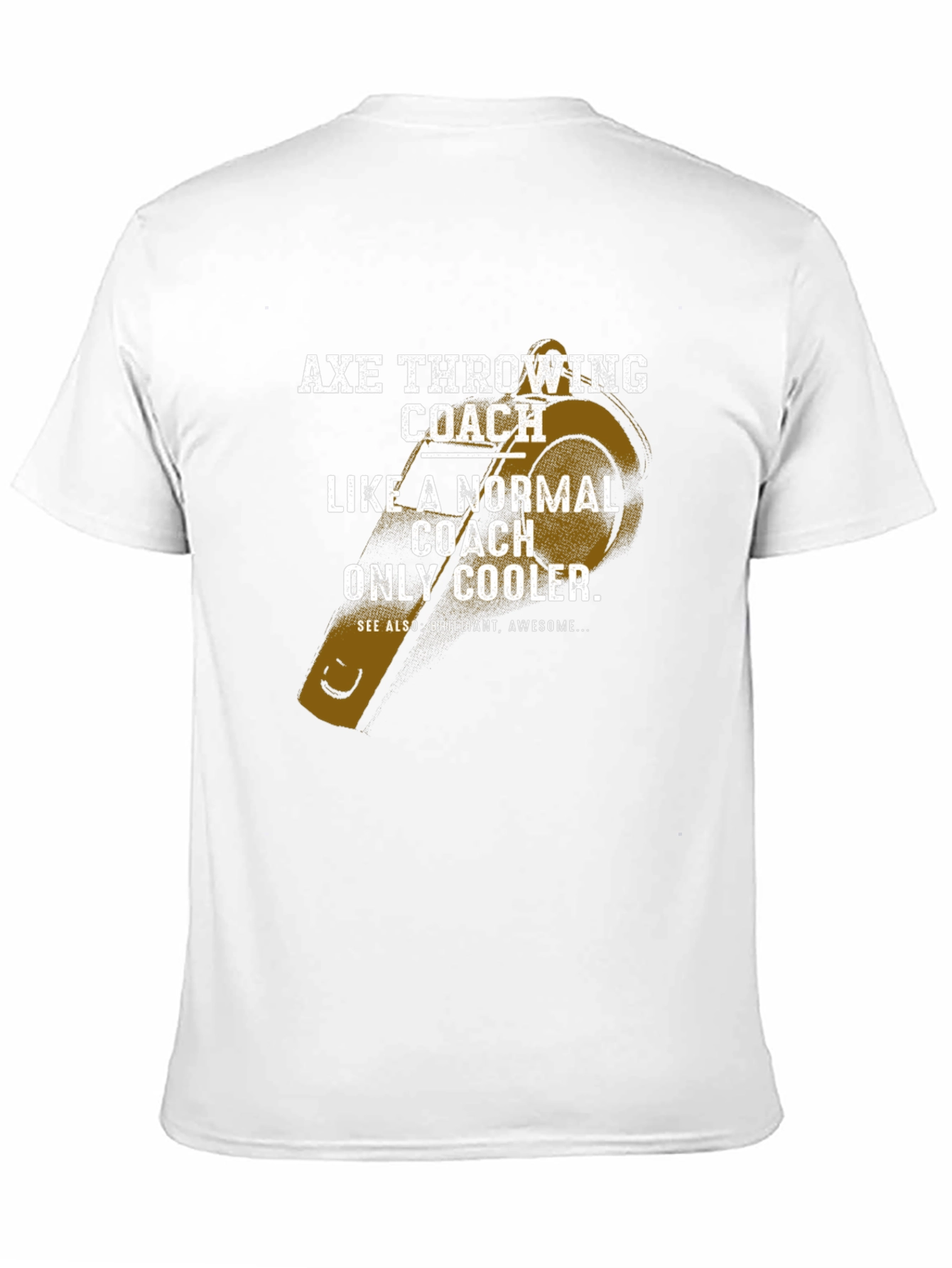 Axe Throwing Coach T-Shirt - Cool & Unique Tee