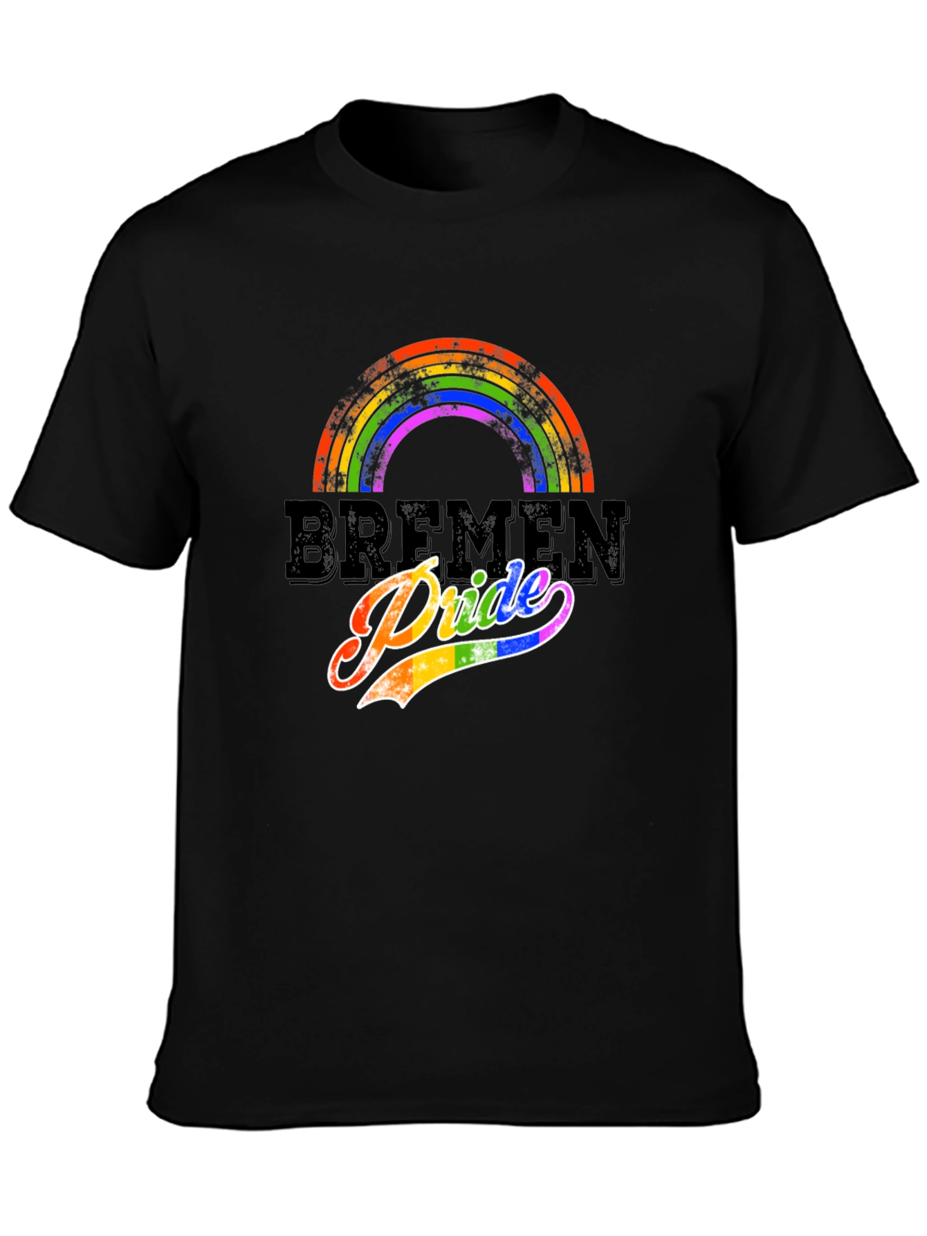 Bremen Pride Rainbow T-Shirt - LGBTQ+ Support
