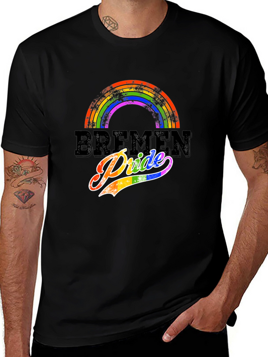 Bremen Pride Rainbow T-Shirt - LGBTQ+ Support