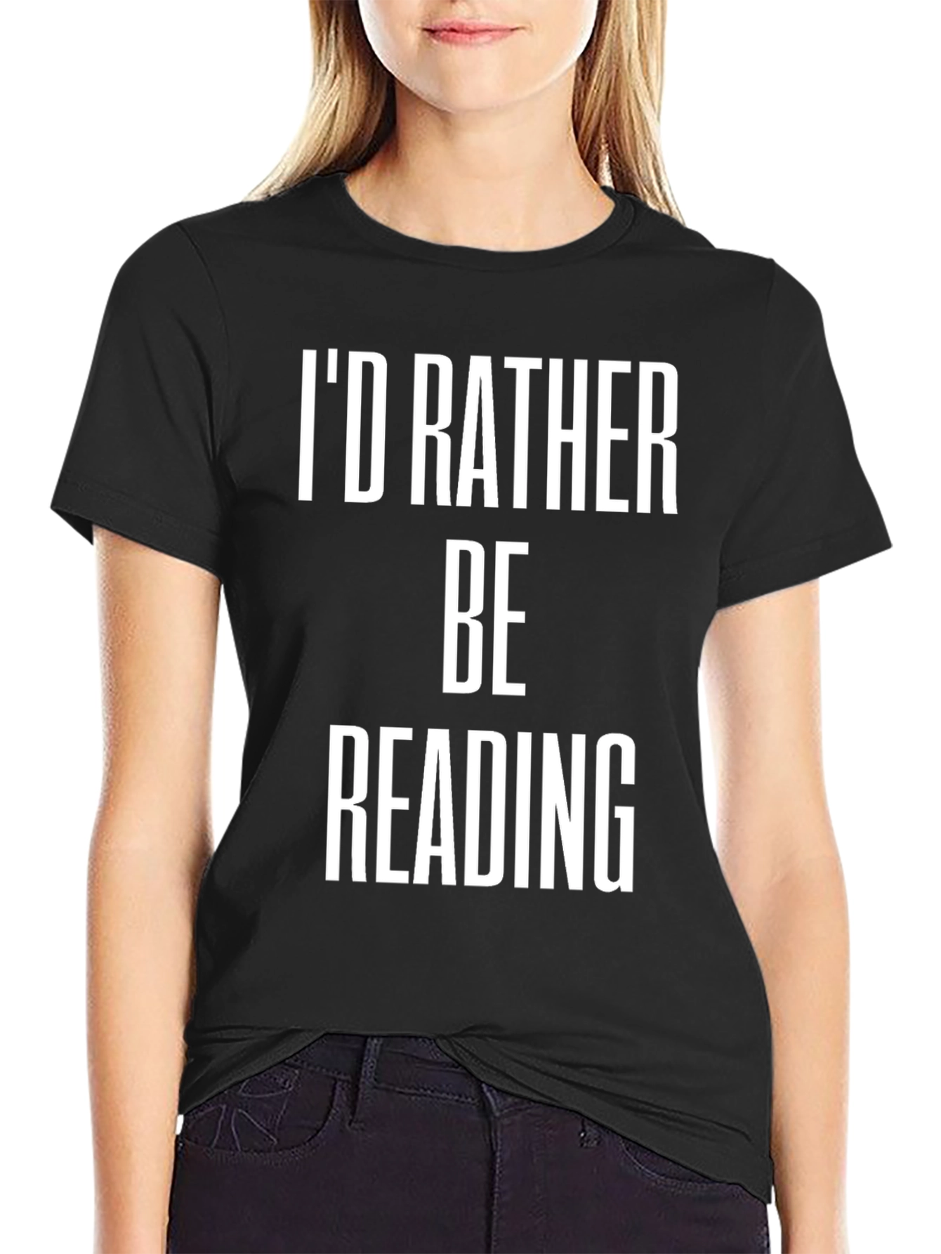 Id Rather Be Reading Graphic Tee