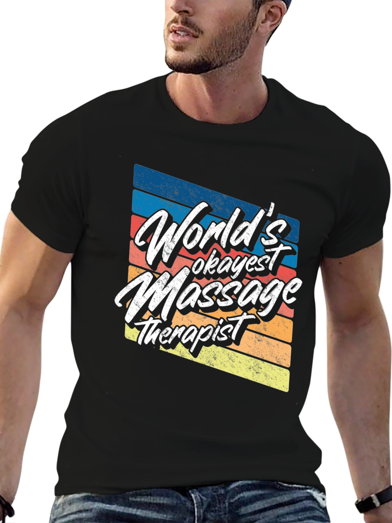 Worlds Okayest Massage Therapist Tee