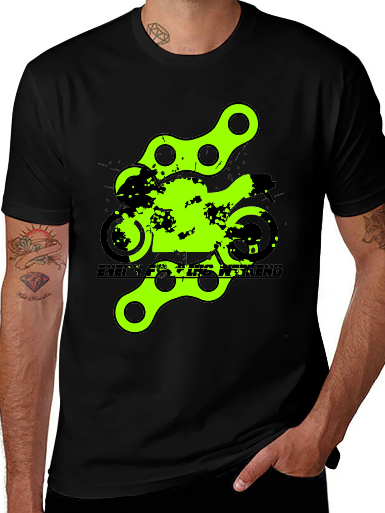 Every Ride This Weekend T-Shirt - Black