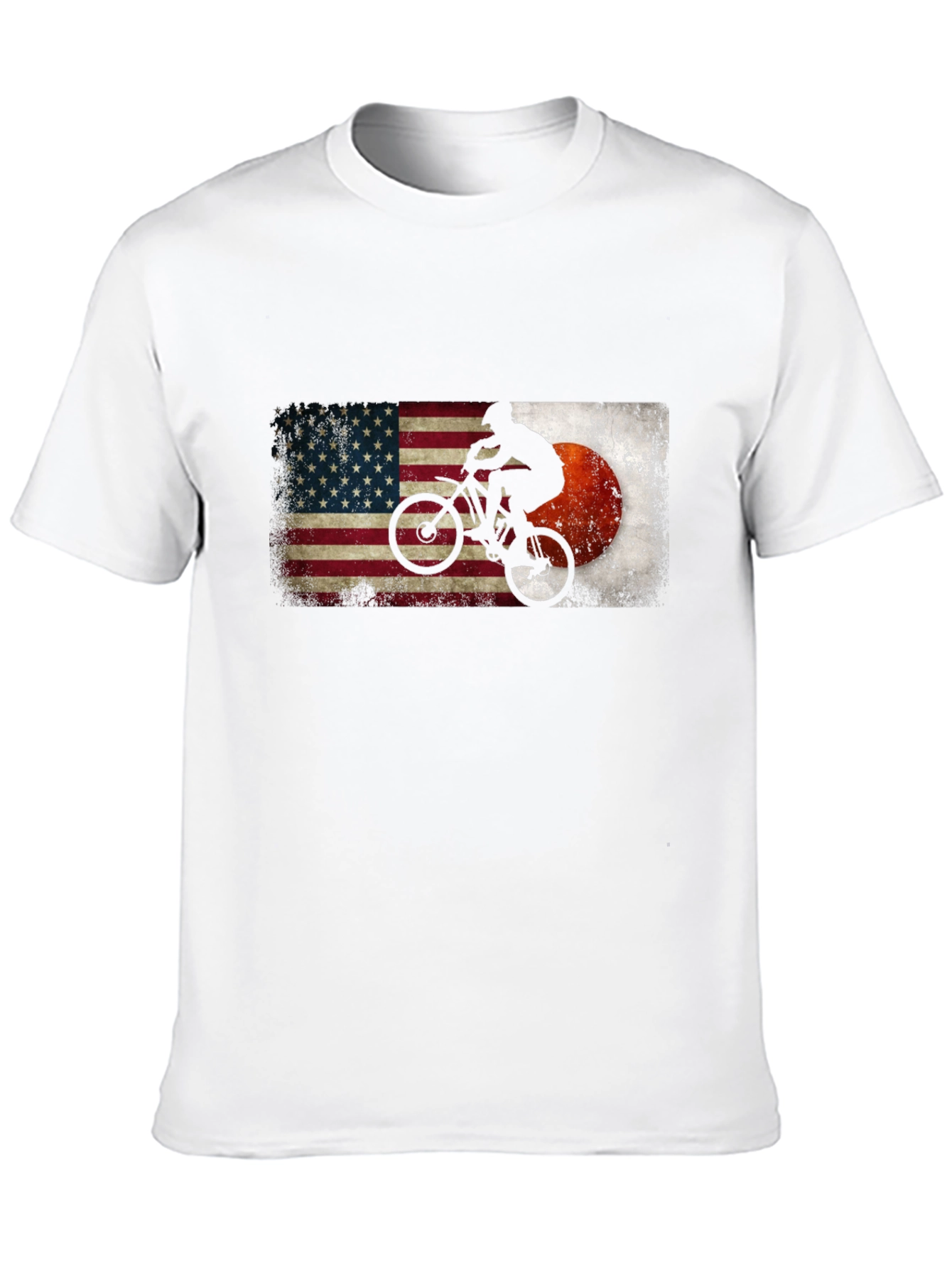 USA Japan MTB Rider T-Shirt