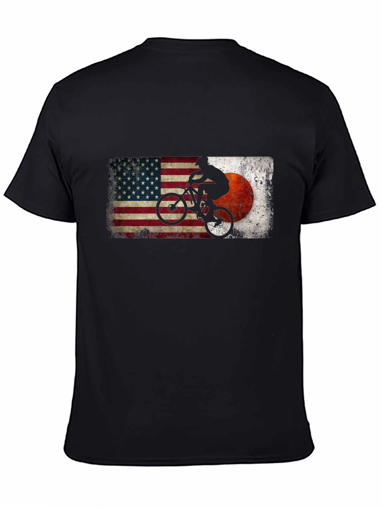 USA Japan MTB Rider T-Shirt