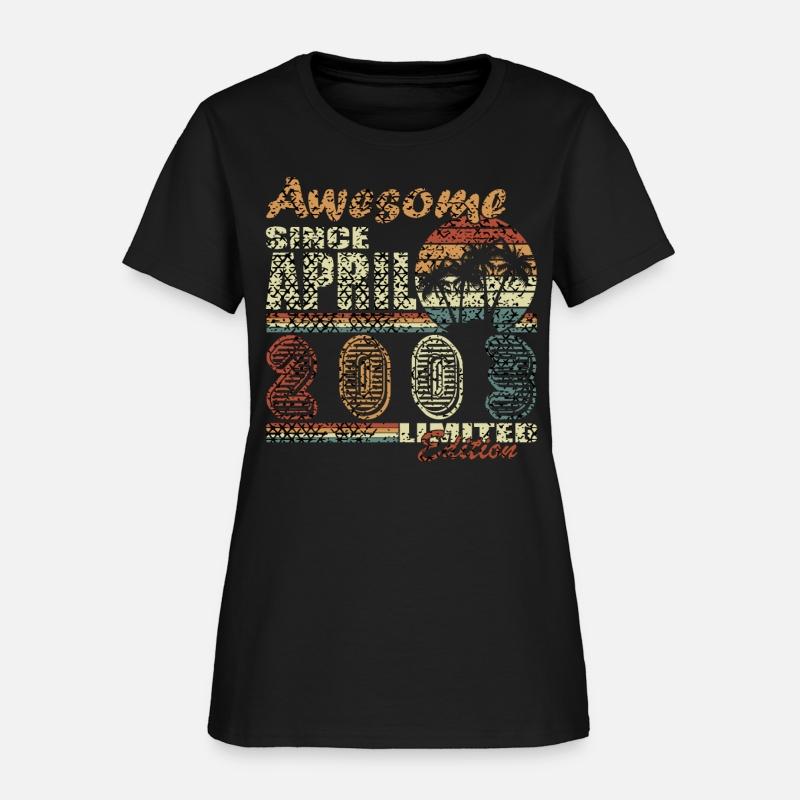 18th birthday 18 years April 2003