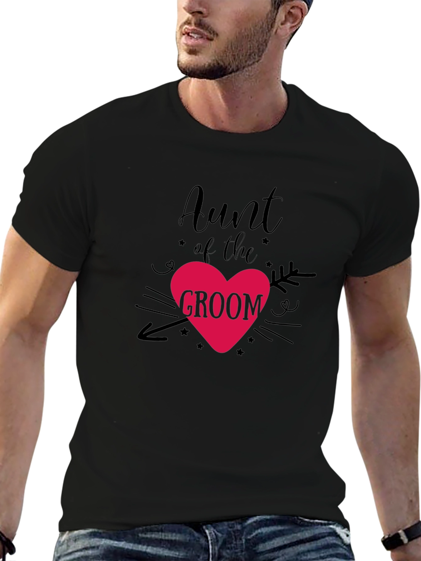 Aunt of the Groom T-Shirt | Wedding Celebration Tee | Funny Family Wedding Shirt | Gift for Aunt | Free Shipping $50+