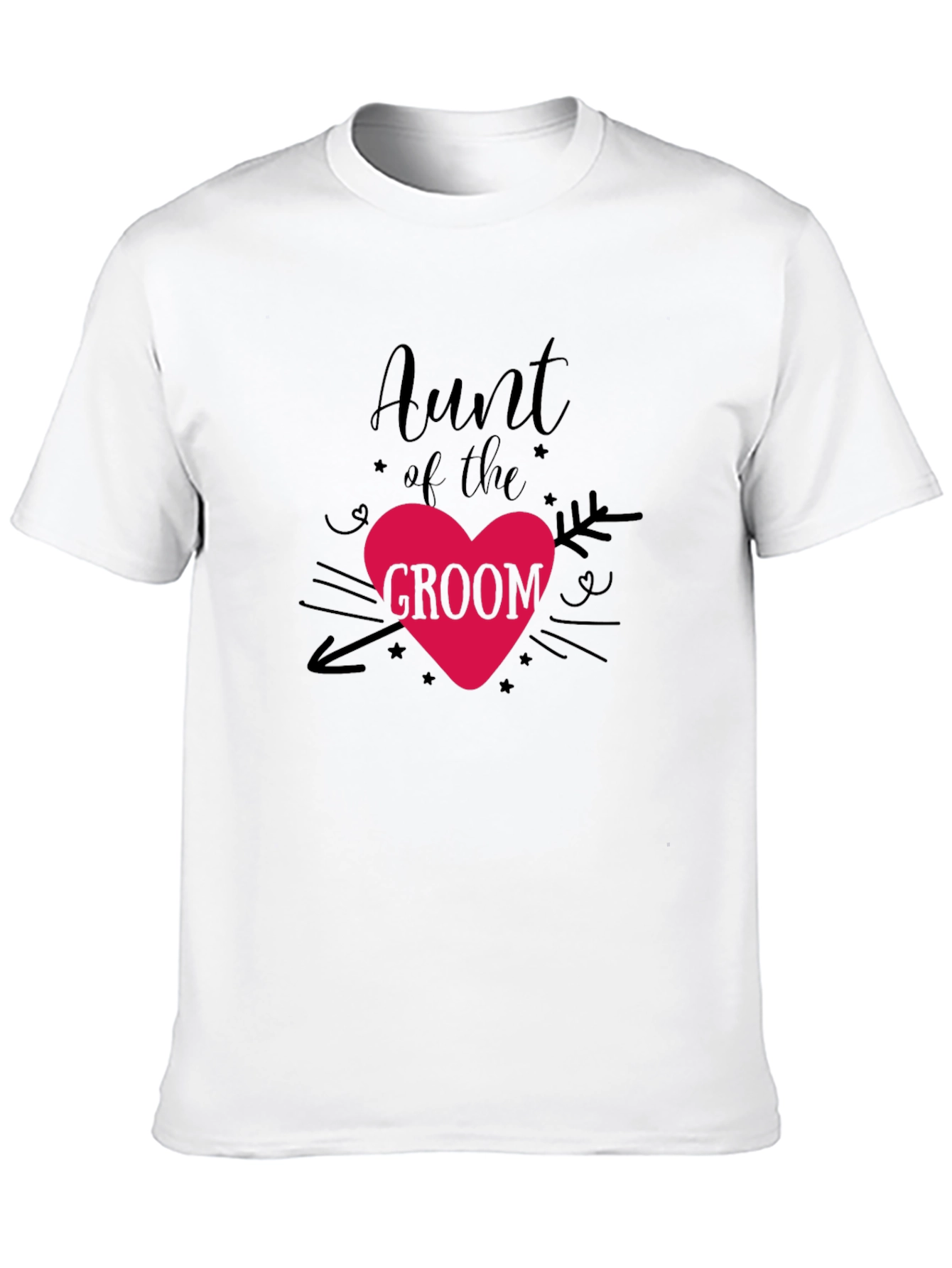 Aunt of the Groom T-Shirt | Wedding Celebration Tee | Funny Family Wedding Shirt | Gift for Aunt | Free Shipping $50+