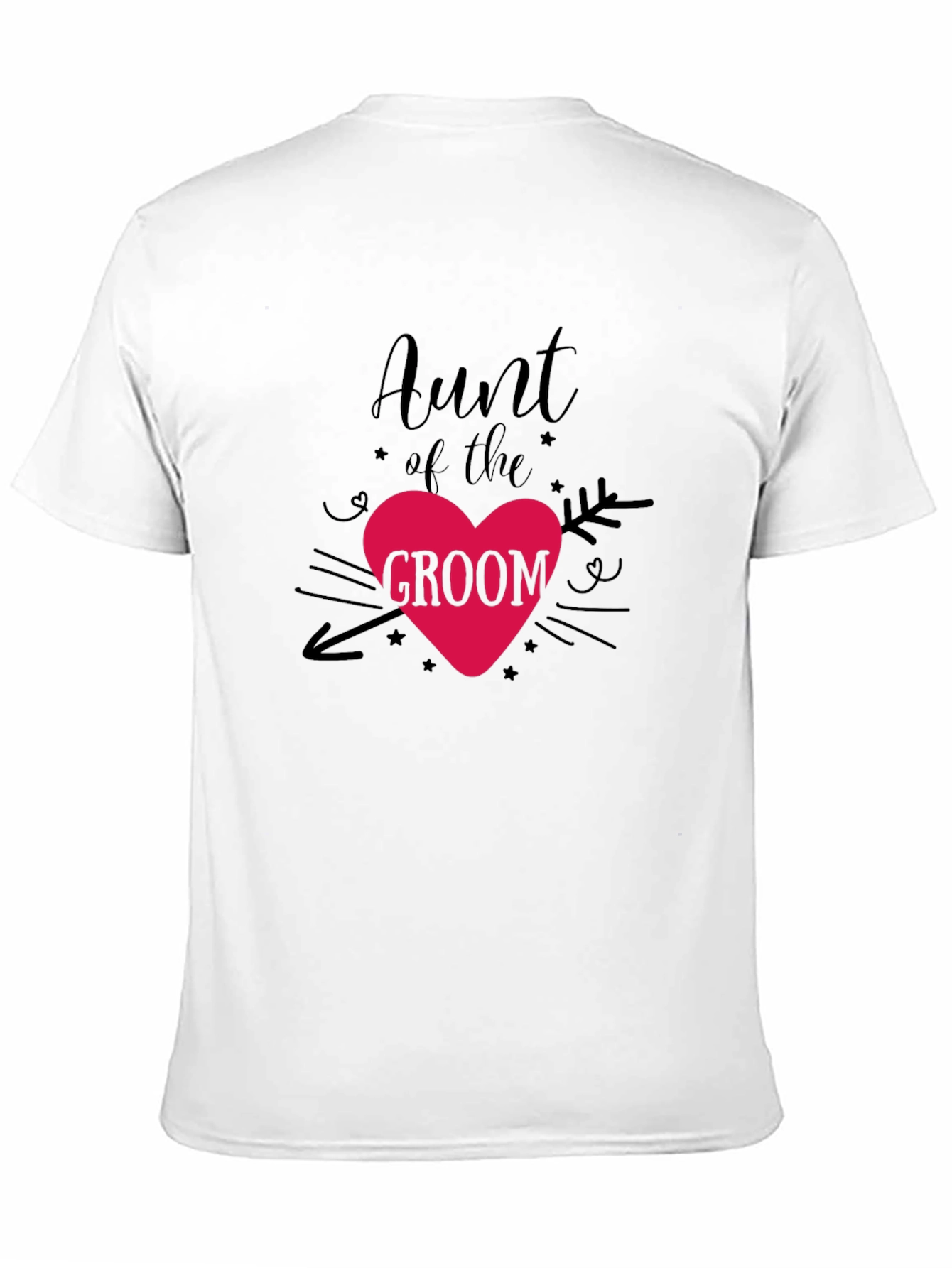 Aunt of the Groom T-Shirt | Wedding Celebration Tee | Funny Family Wedding Shirt | Gift for Aunt | Free Shipping $50+