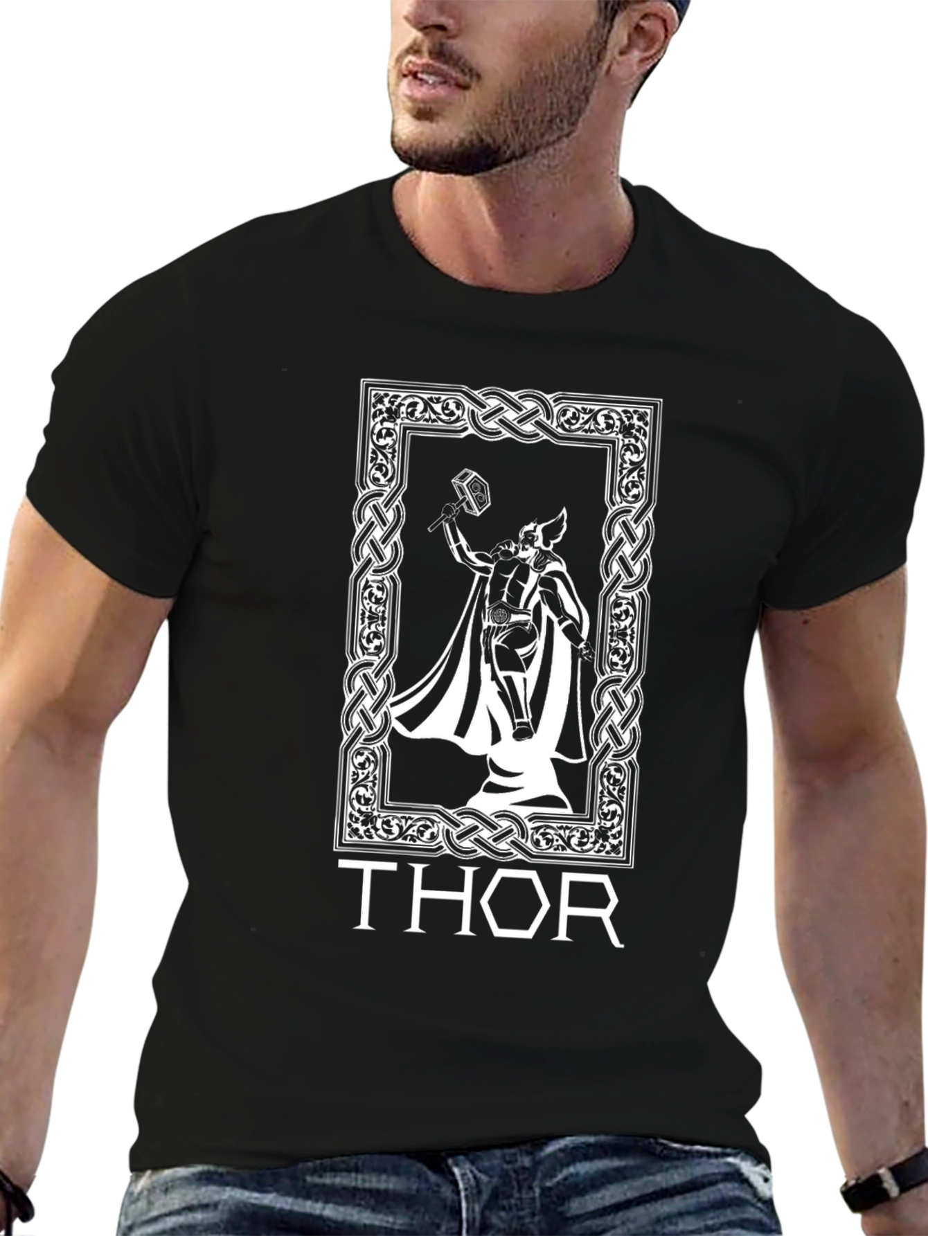 Thor T-Shirt - Black - Graphic Tee