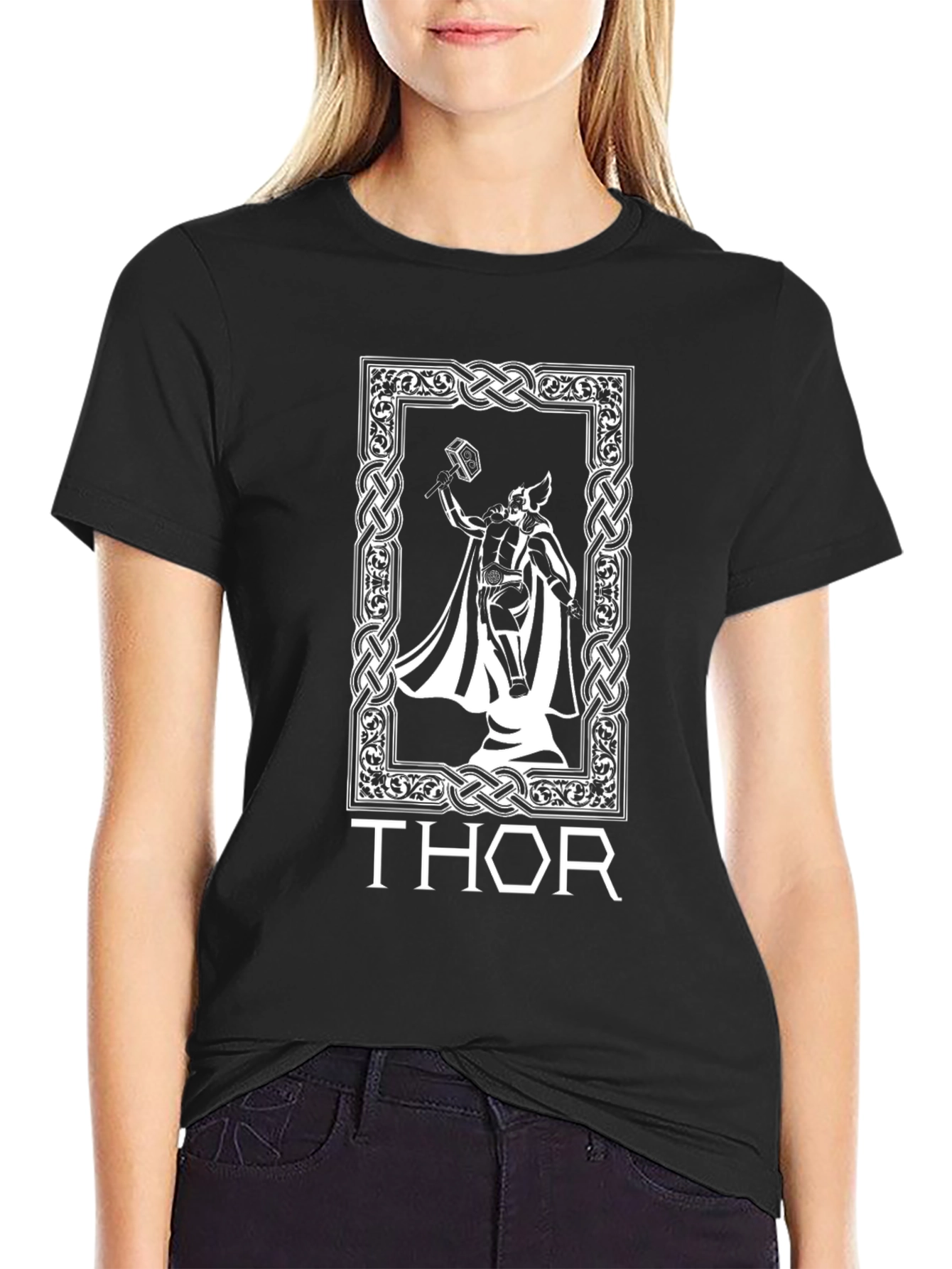 Thor T-Shirt - Black - Graphic Tee
